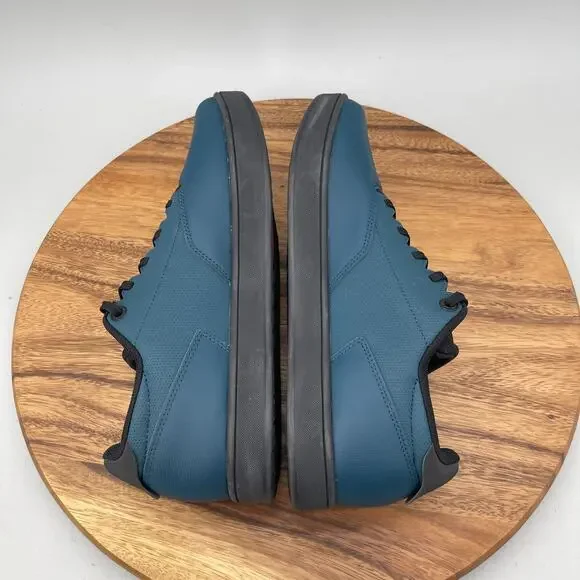 Five Ten Cycling Shoes Mens Size 10.5 Blue Leather Athletic Mountain Bike - Picture 6 of 9